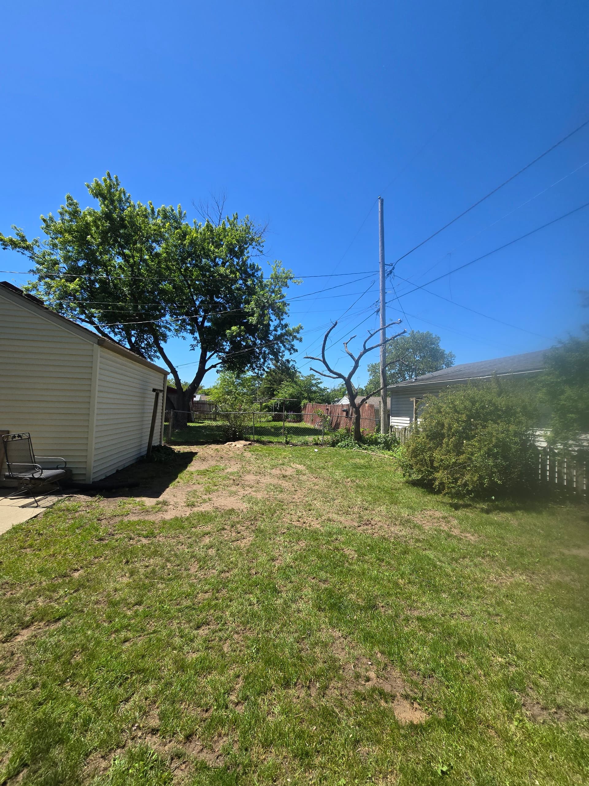 Gallery photos for Dead Tree Over Service Lines Safely Removed: Image #1